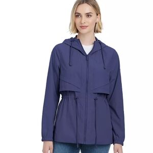 Draper James | Kiley Anorak Future Dusk Rain Jacket